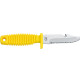 Shark 9PT knife - Inox - Blue Color - KV-ASRK09PT-B - AZZI SUB (ONLY SOLD IN LEBANON)